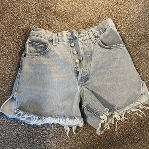 Agolde High Rise Jean Shorts
